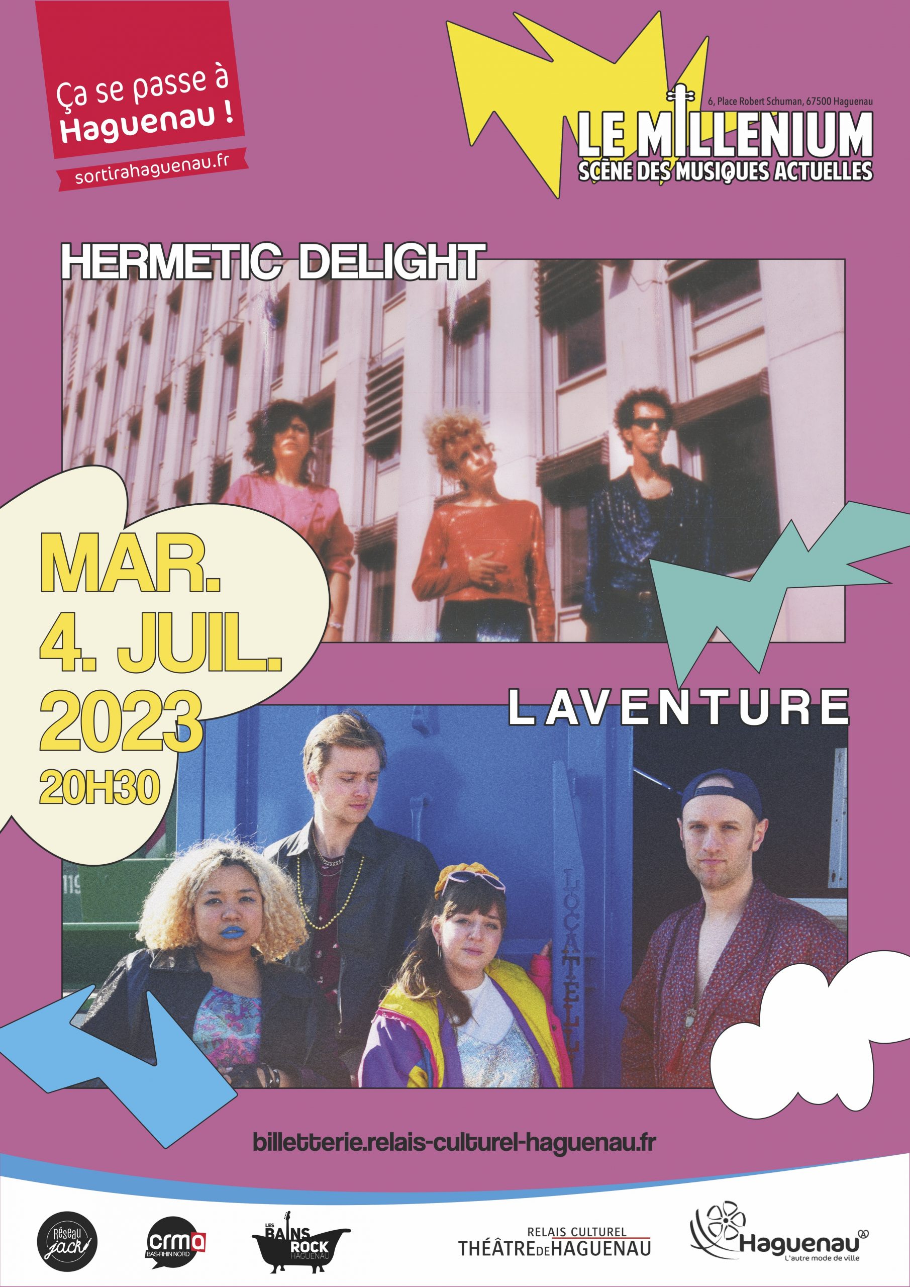 Concert Hermetic Delight + Laventure