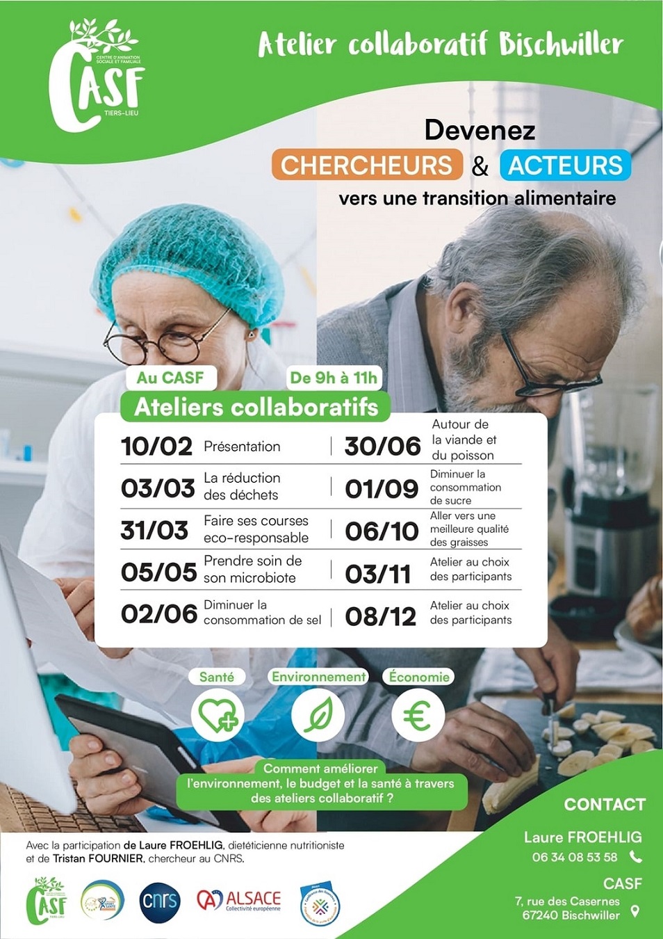 Atelier collaboratif – Atelier au choix des participants