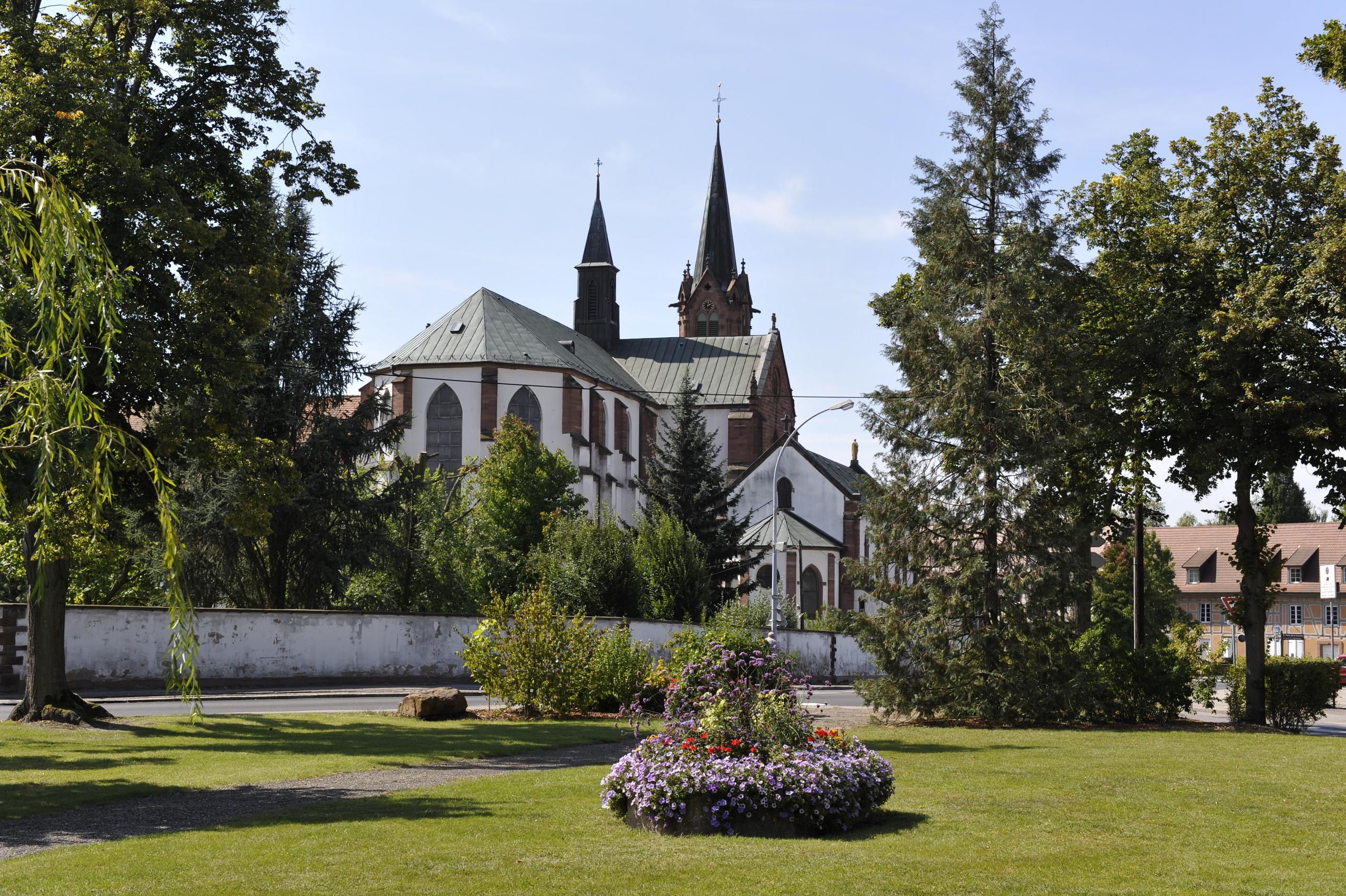 Visite de La basilique de Marienthal