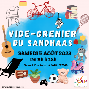 Vide grenier du Sandhaas