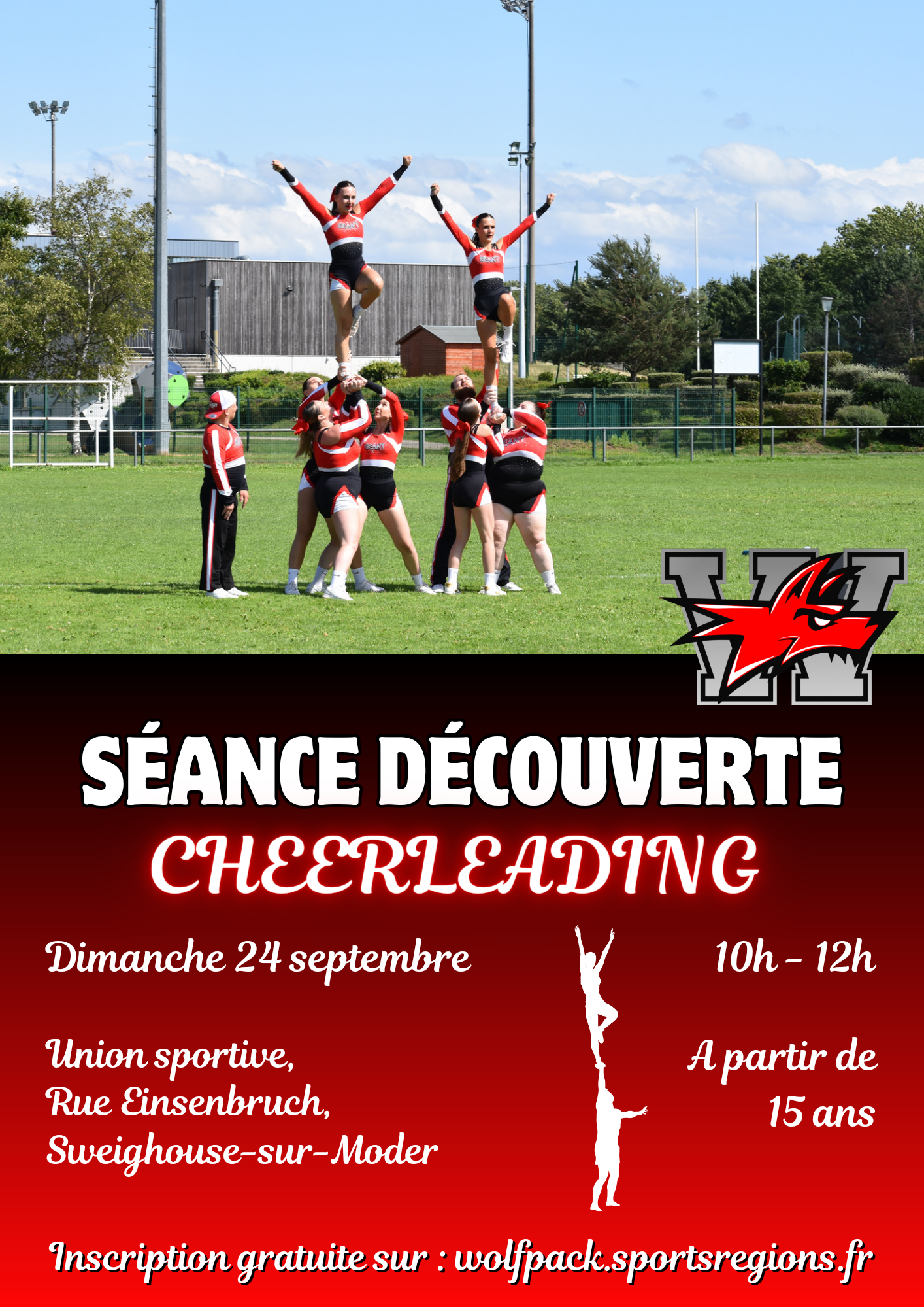 Séance d’essai Cheerleading