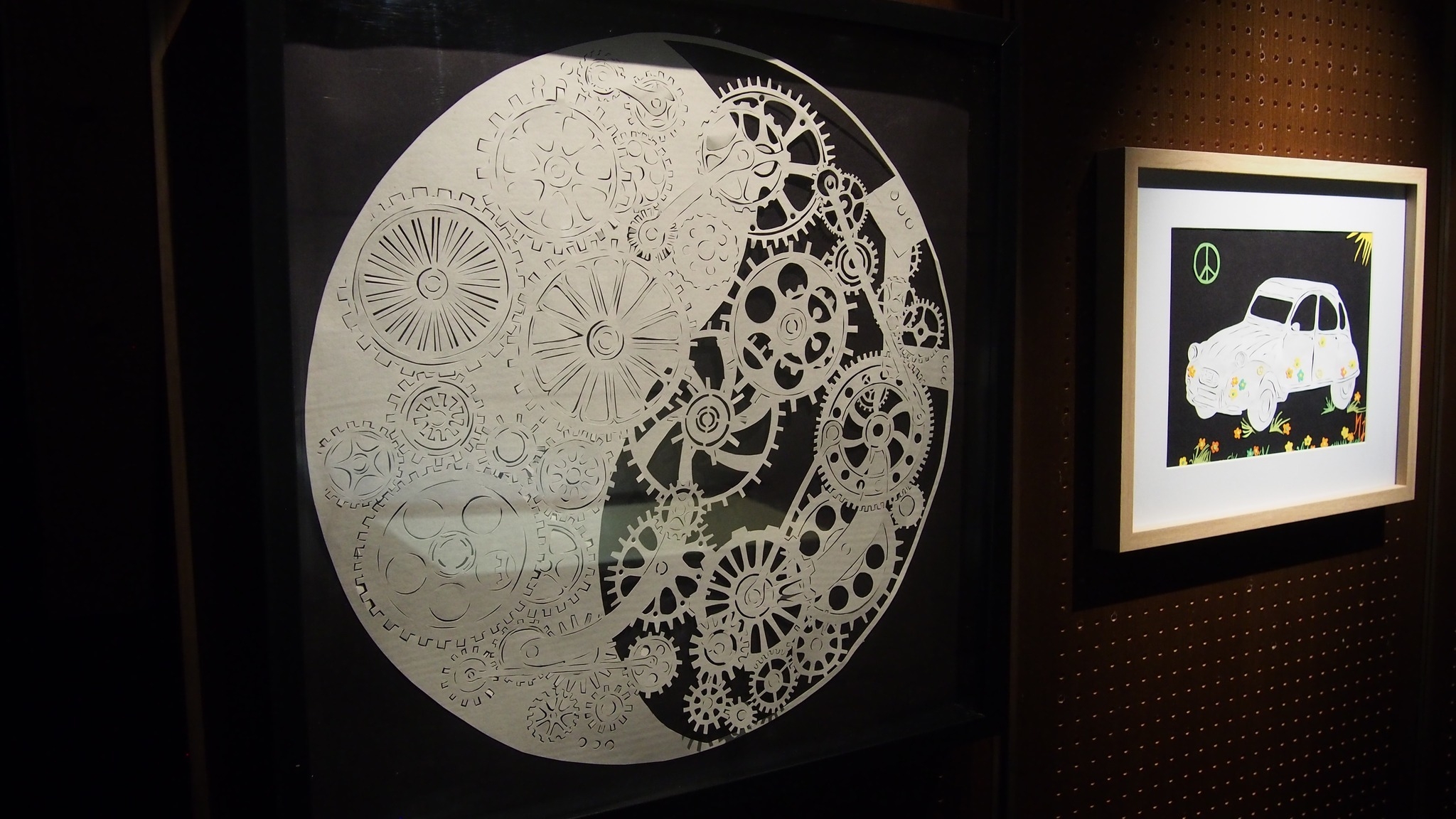 Exposition « Quand l’art du papier découpé rencontre le canivet. Dialogue avec les collections du Musée » de Michèle DEITCHMANN