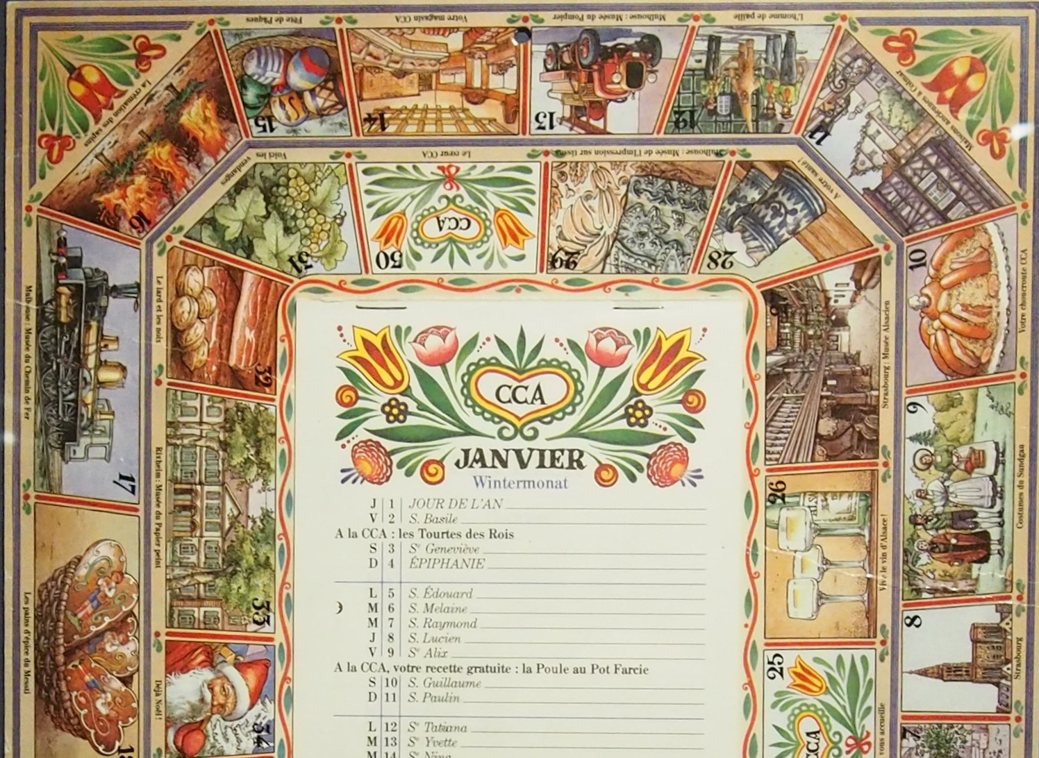 Atelier de Noël : Fabriquez votre calendrier 2024 en papier découpé (adulte)