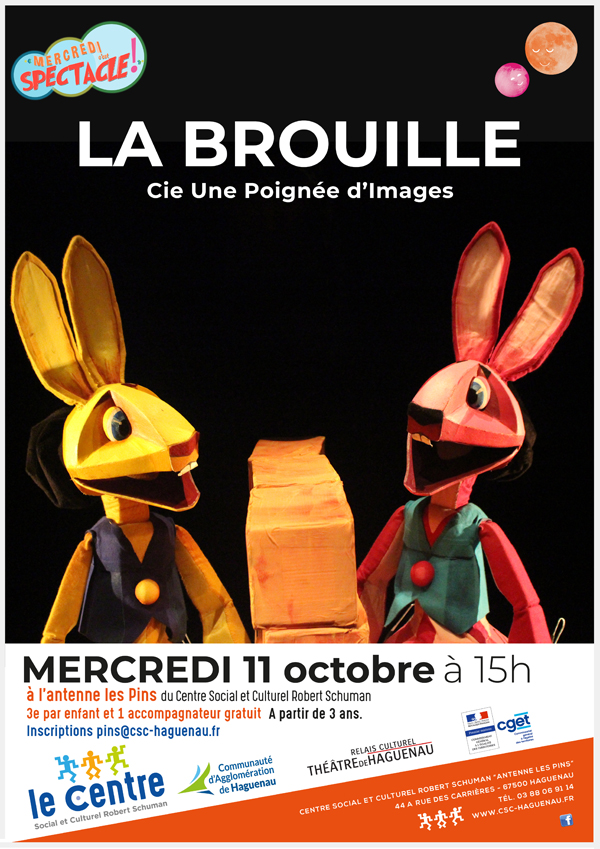Spectacle « La Brouille » – Cie Une poignée d’images
