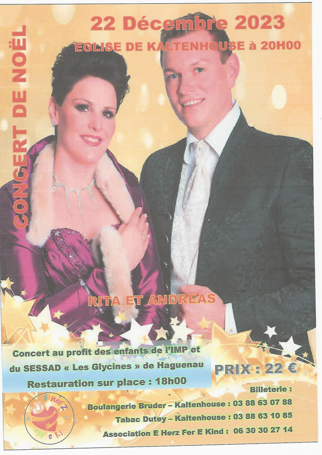 Concert de Noël Rita et Andreas (Fesch N Rock)