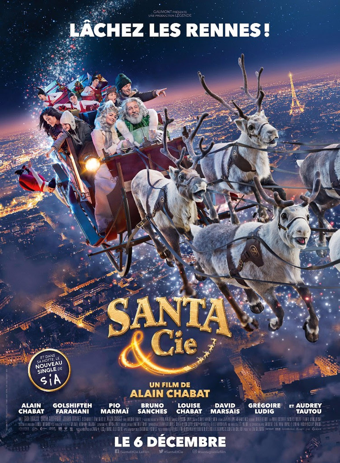 Projection du film Santa & cie