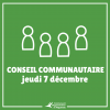 Conseil communautaire du jeudi 7 décembre 2023 à 19h