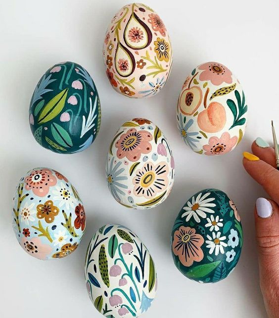 Atelier ADULTE : Peinture sur œufs en bois avec Céline Godié d’Ainsi Va Lavis