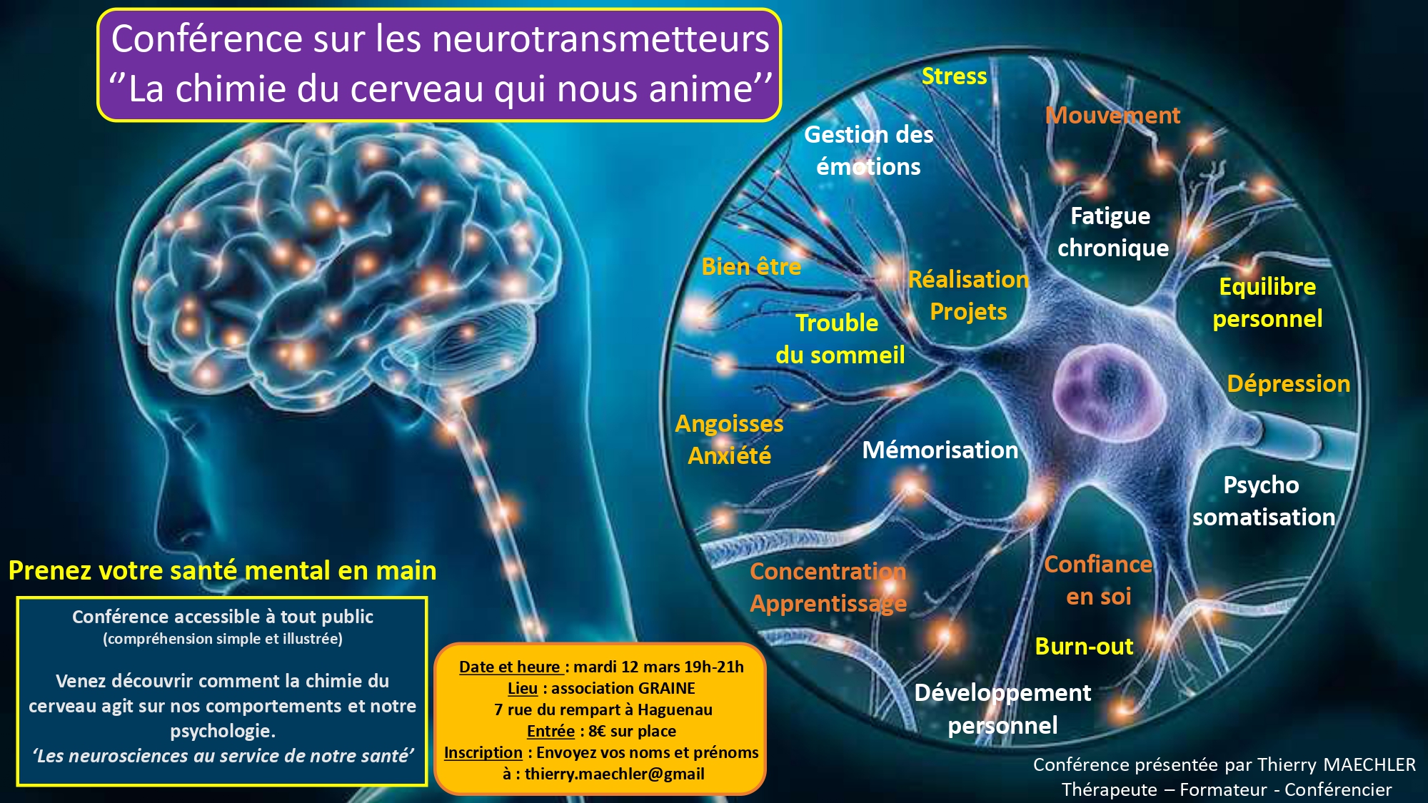 Conférence sur les neurotransmetteurs