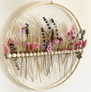 Atelier EN DUO – ADO/ADULTE : Créer votre couronne de fleurs séchées