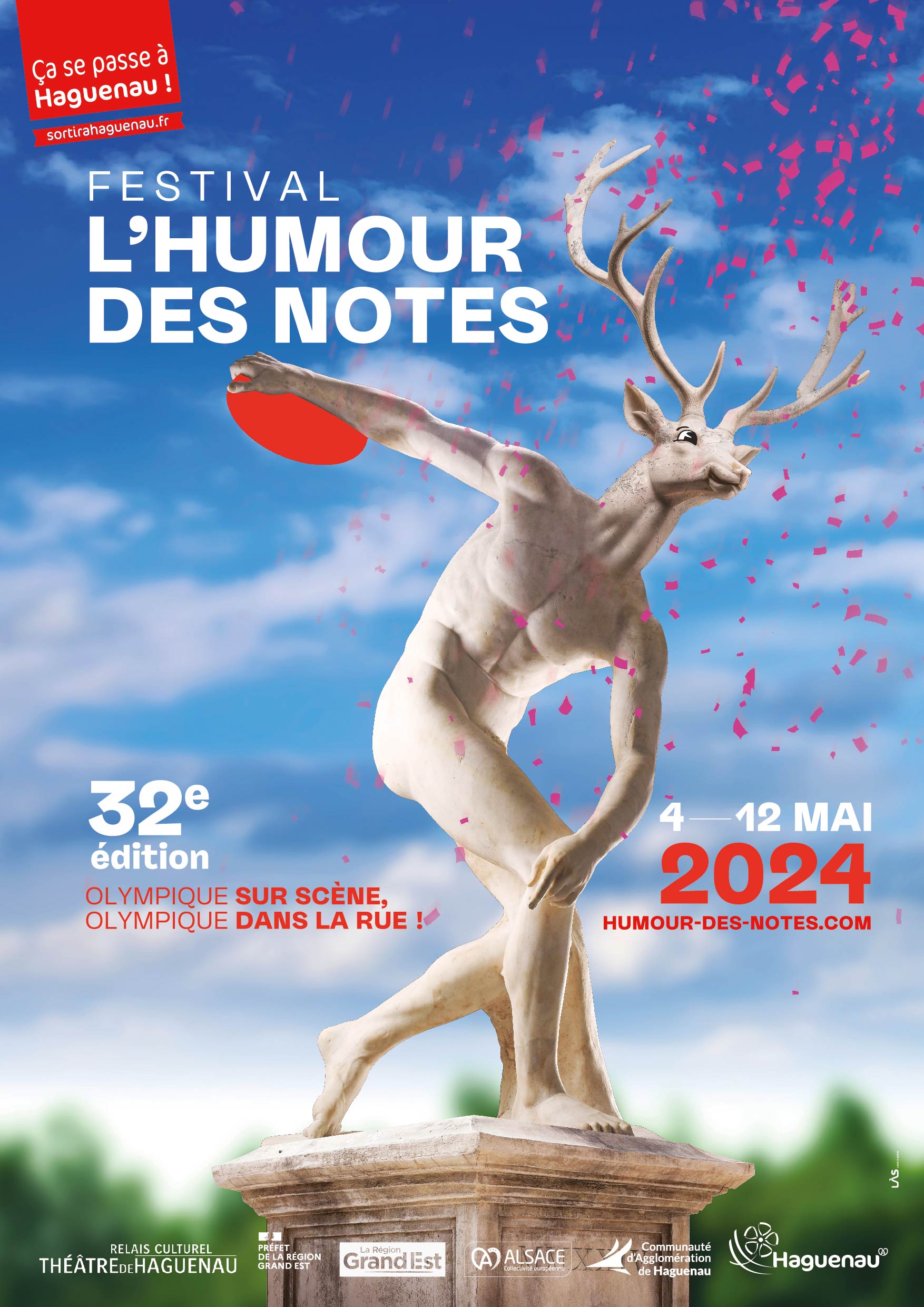 Pour cette 32e édition, le festival L’Humour des Notes se met dans une ambiance Olympique !
