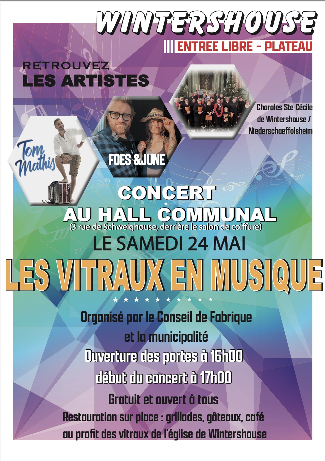 Concert exceptionnel « Les vitraux en musique »