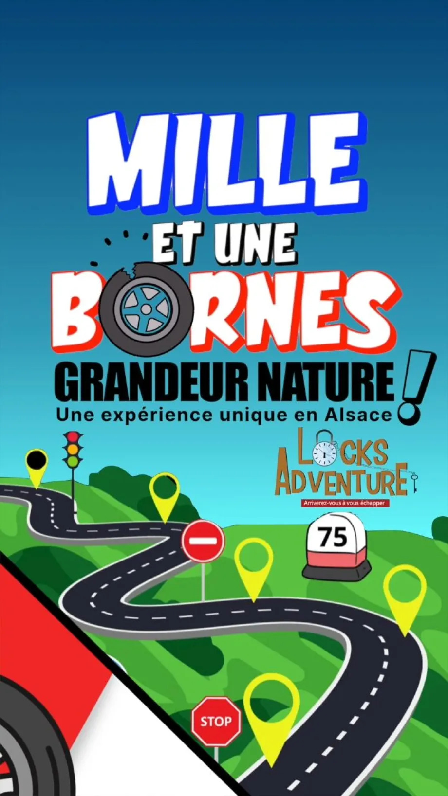 1001 Bornes Grandeur Nature