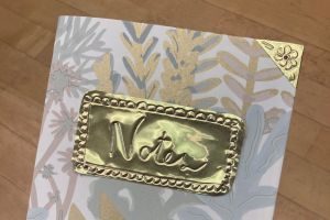 Atelier d’été pour Adulte – Carnet relié et décoré en métal repoussé