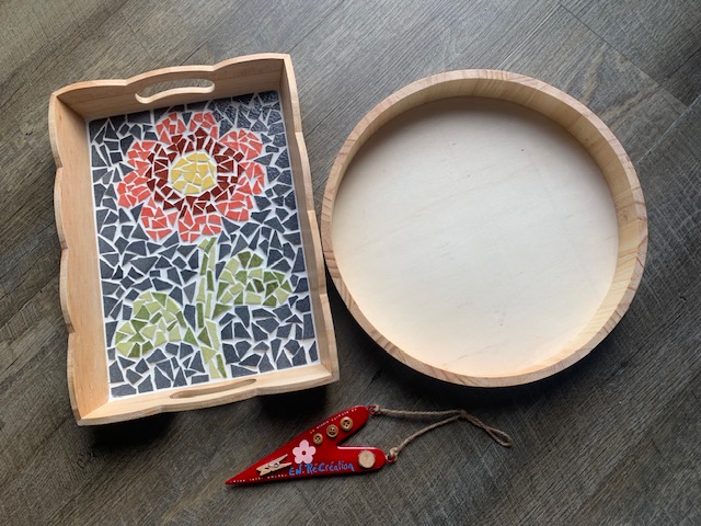 Atelier mosaïque : création d’un Trio floral (adultes)