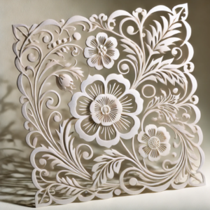 Atelier d’été pour Adulte – Initiation au découpage papier – Thème floral